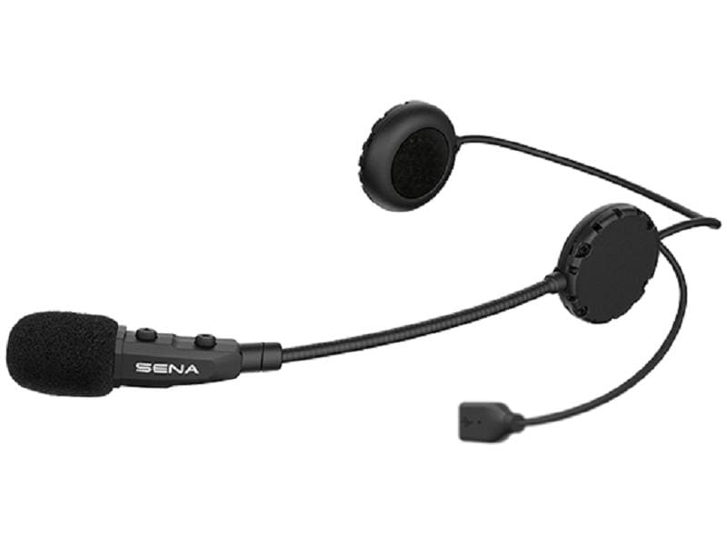 SENA Headset 3S Plus Boom Headset mit fixem Schwanenhalsmikro für Jethelme