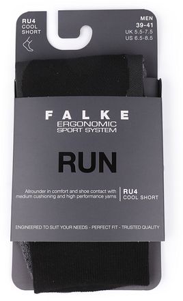 Falke RU4 Cool Short Sokken Zwart 16748-3010 kopen