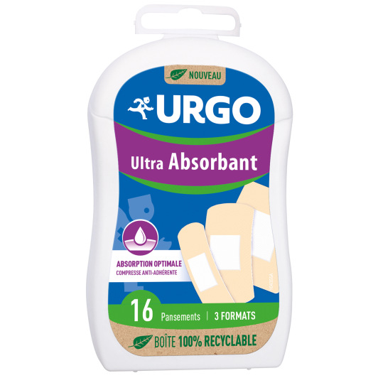 Pansements ultra-absorbants Urgo - 3 formats