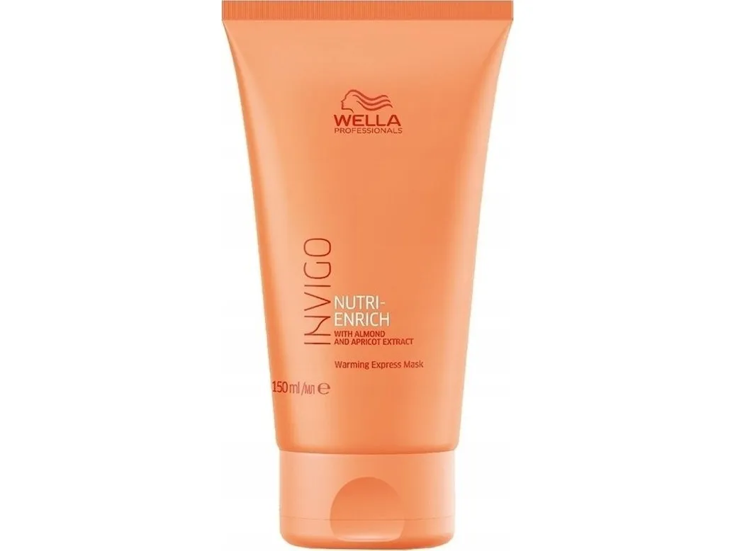 Wella Professionals Wella Professionals, Invigo Nutri-Enrich, Almond And Apricot Extract, Hair Treatment Cream Mask, For Shine & Softness, 150 ml For Women