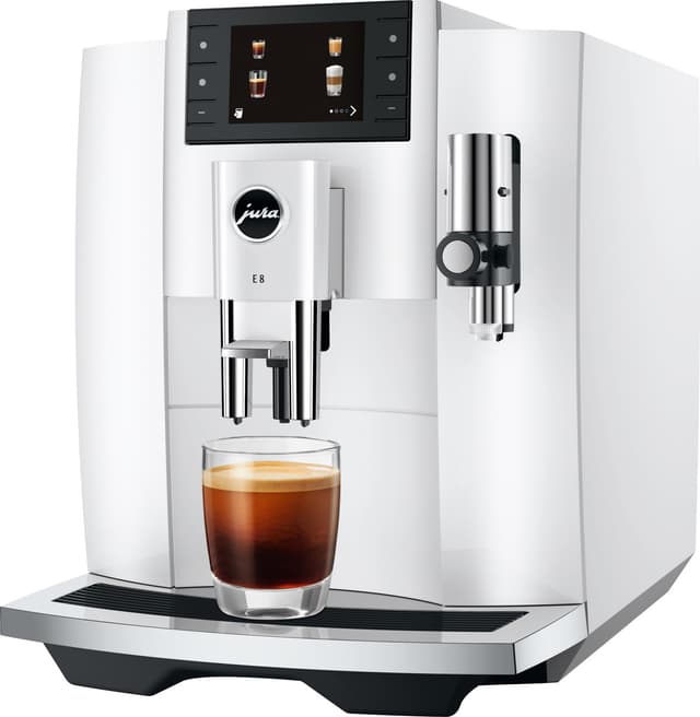 Jura E8 kaffemaskine 15585 (klaverhvid)