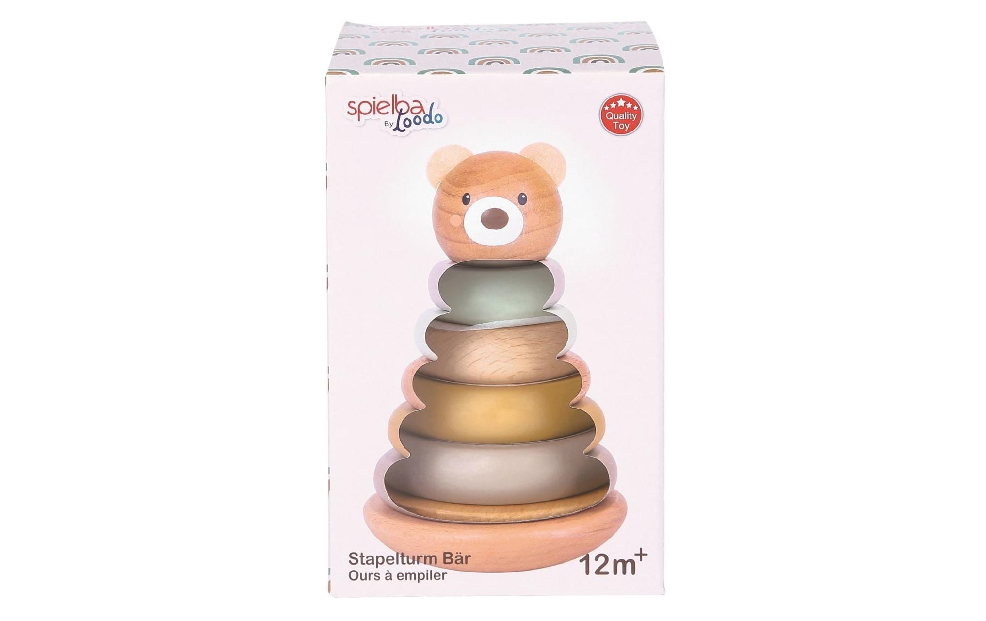 Spielba Lernspielzeug »Steck-Bär«