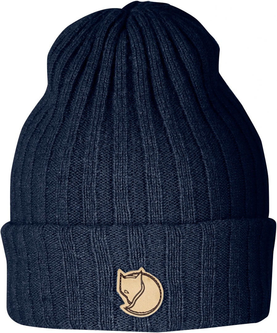 Fjällräven Byron Hat<br>Dobbeltstrikket lue i ull og akryl