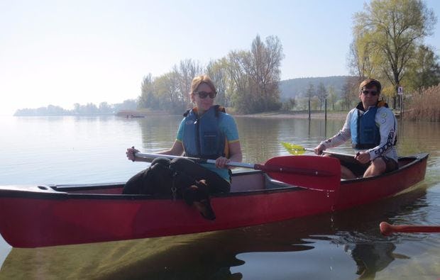 Kanufahren am Bodensee für Zwei