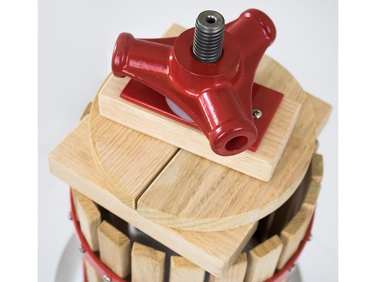 Güde fruitpers, 6, 12, 18 of 30 liter, mechanisch, met stalen spindel