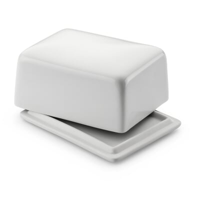 Butterdose Porzellan, Für 125-g-Stück