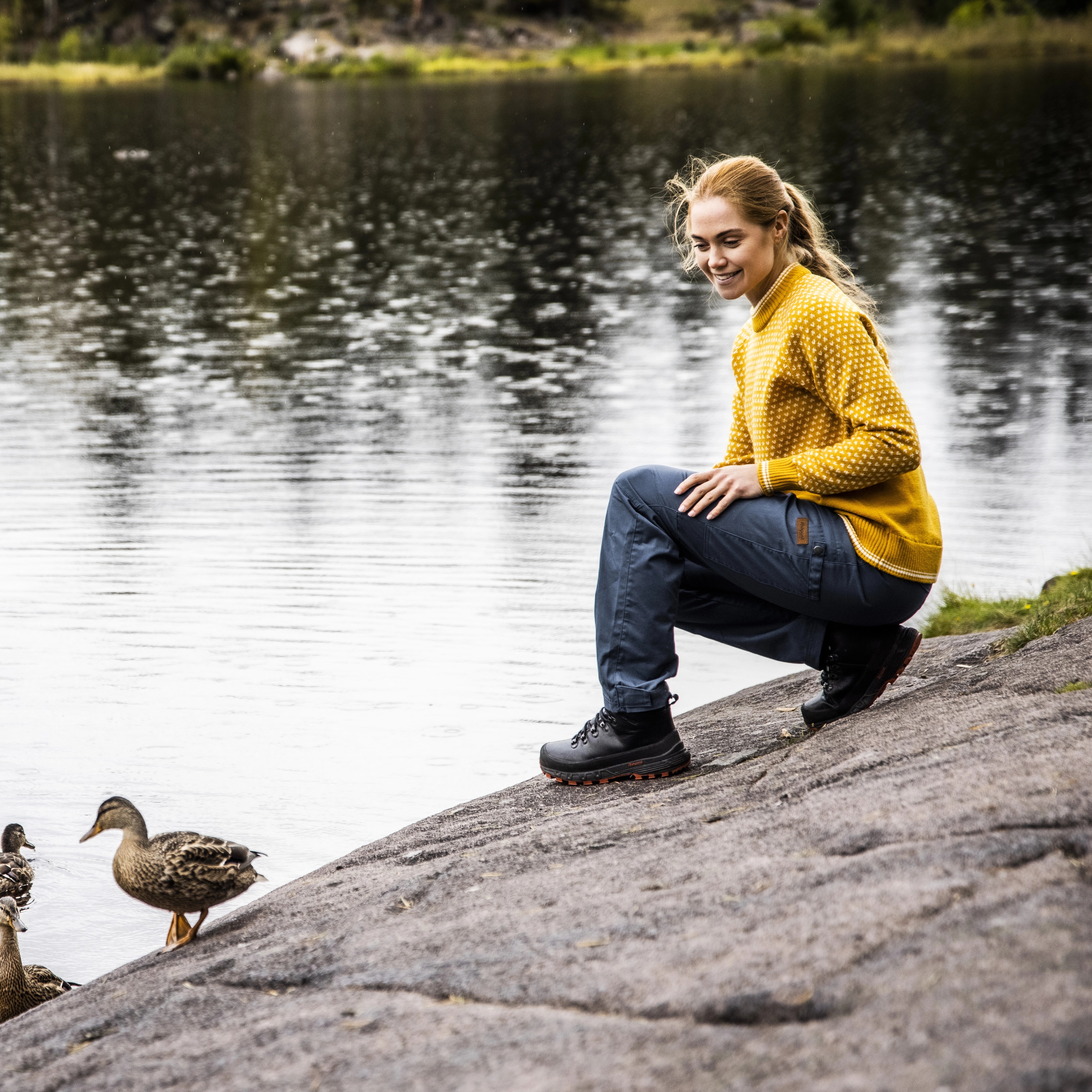 Nordmarka Elemental Outdoor Pants Women Orion Blue