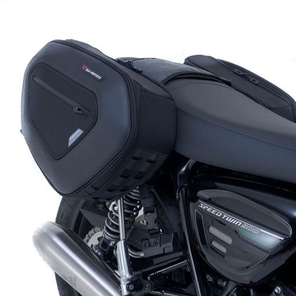Sacoches cavalières SW-MOTECH PRO BLAZE H AVEC SUPPORT (2 x 20 litres) - Noir