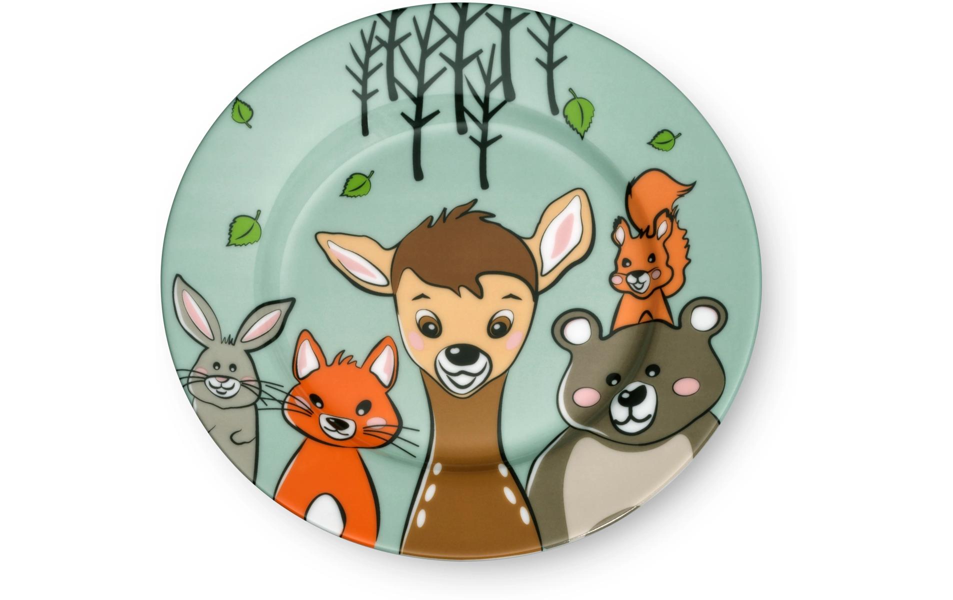 Kindergeschirrset Forest Friends 6-teiligBesteck für Kleinkinder