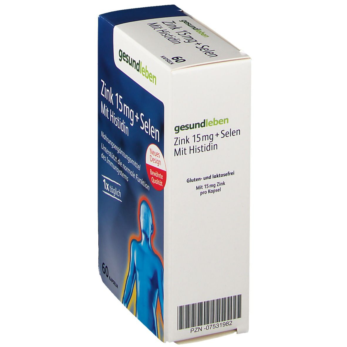 GESUND LEBEN ZINK 15MG+SEL