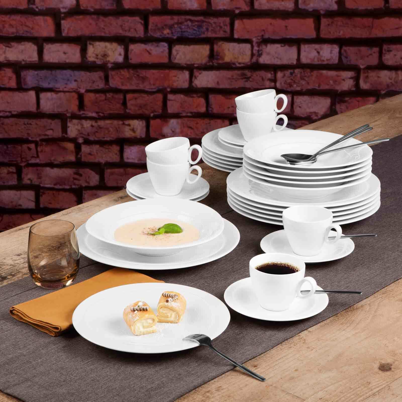 Seltmann Weiden Kombiservice Trio Uni 30er Set