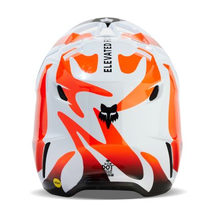 Casque cross Fox V3 - MAGNETIC 2023 - Blanc