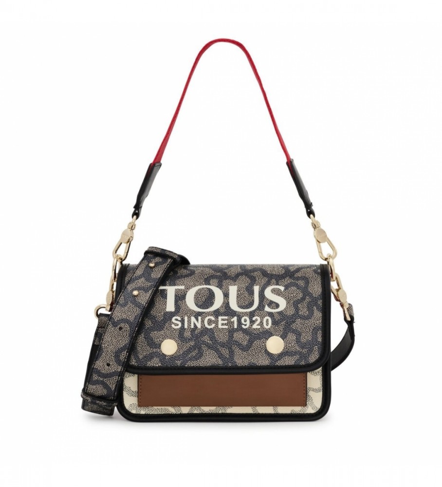 Bolsa transversal Tous S. Audree K Icon Multi-Red - 15,2x19,1x11,4cm -