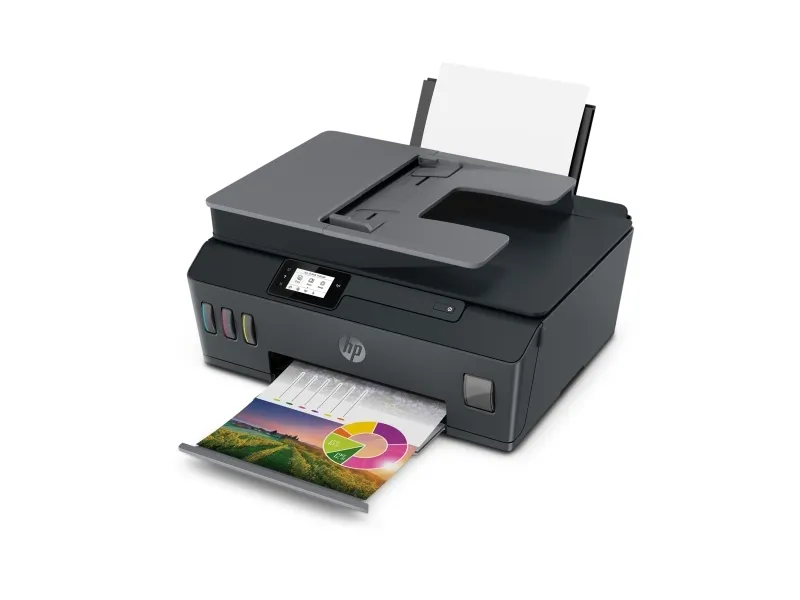 HP Smart Tank Plus 655 Wireless All-in-One - Multifunktionsprinter - farve - blækprinter - kan genopfyldes - Legal (216 x 356 mm) (original) - A4/Legal (medie) - op til 10 spm (kopiering) - op til 11 spm (udskriver) - 100 ark - 33.6 Kbps - USB 2.0, W