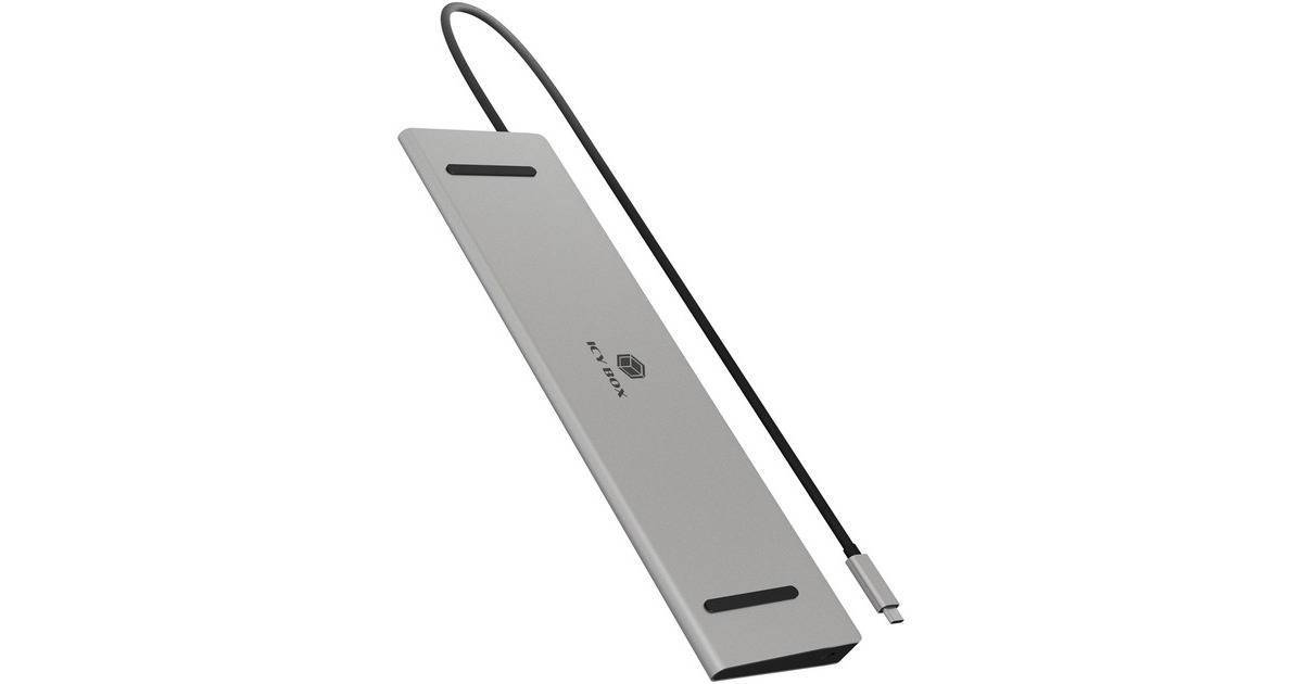 ICY BOX11-in-1 docking station IB-DK2106a-CPD  (Zilver)