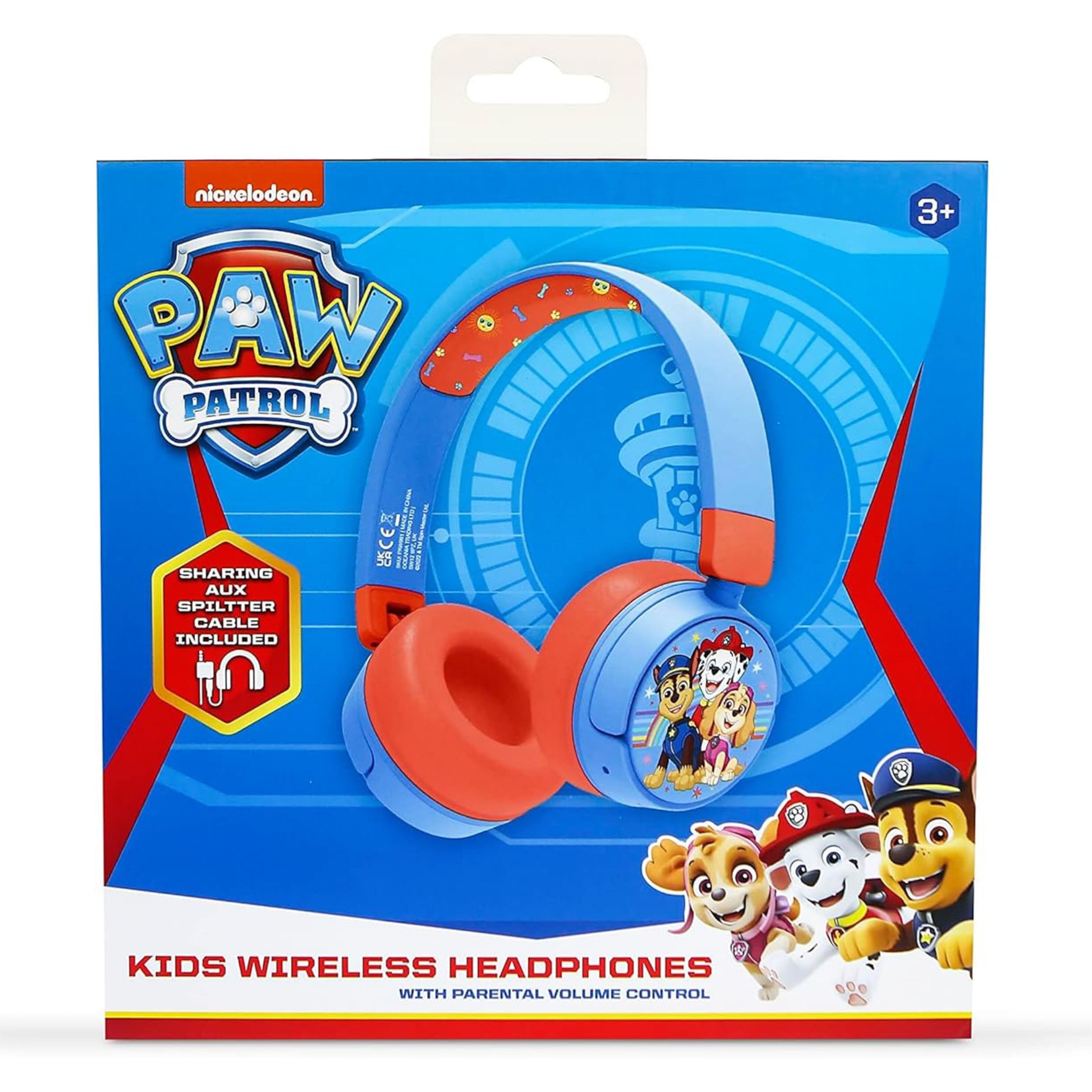 On-Ear-Hodetelefoner med volumbegrensning Paw Patrol