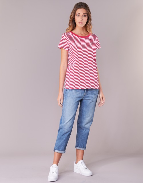 G-Star Raw - 3301 HIGH BOYFRIEND 7/8 WMN Envejecido / Small / Destruir