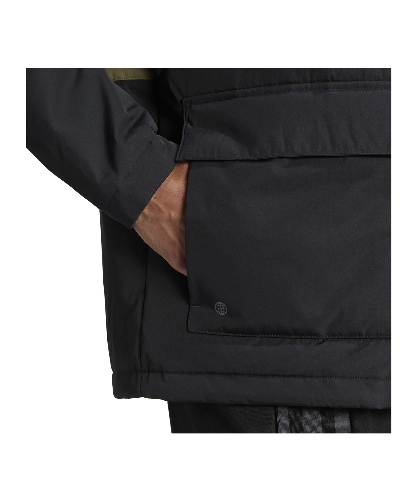 adidas BSC ST Jacke Schwarz Grün
