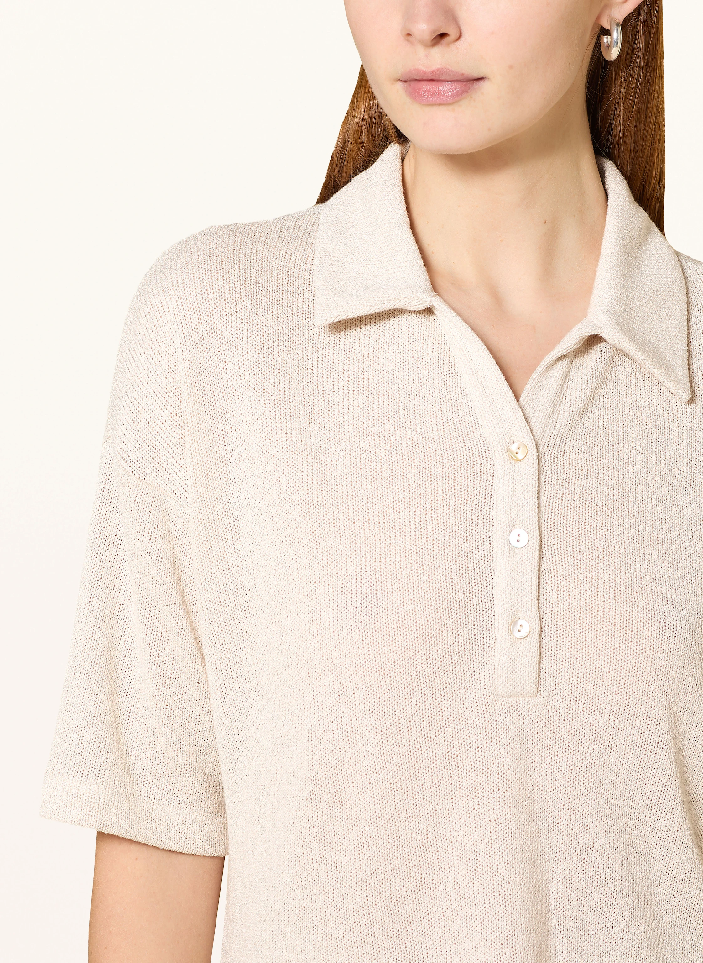OPUS Strick-Poloshirt SILKAS