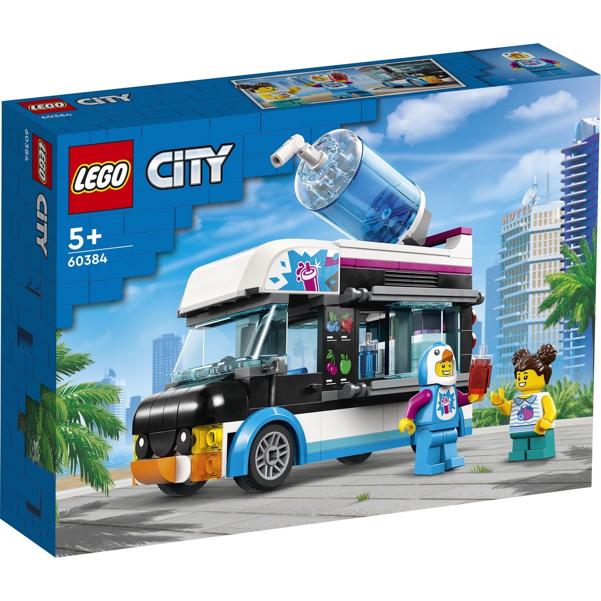 Camion à granités du pingouin Lego City 60384