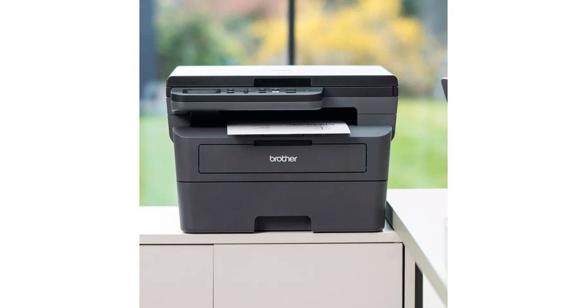 BrotherDCP-L2627DWE all-in-one laserprinter  (Donkergrijs)