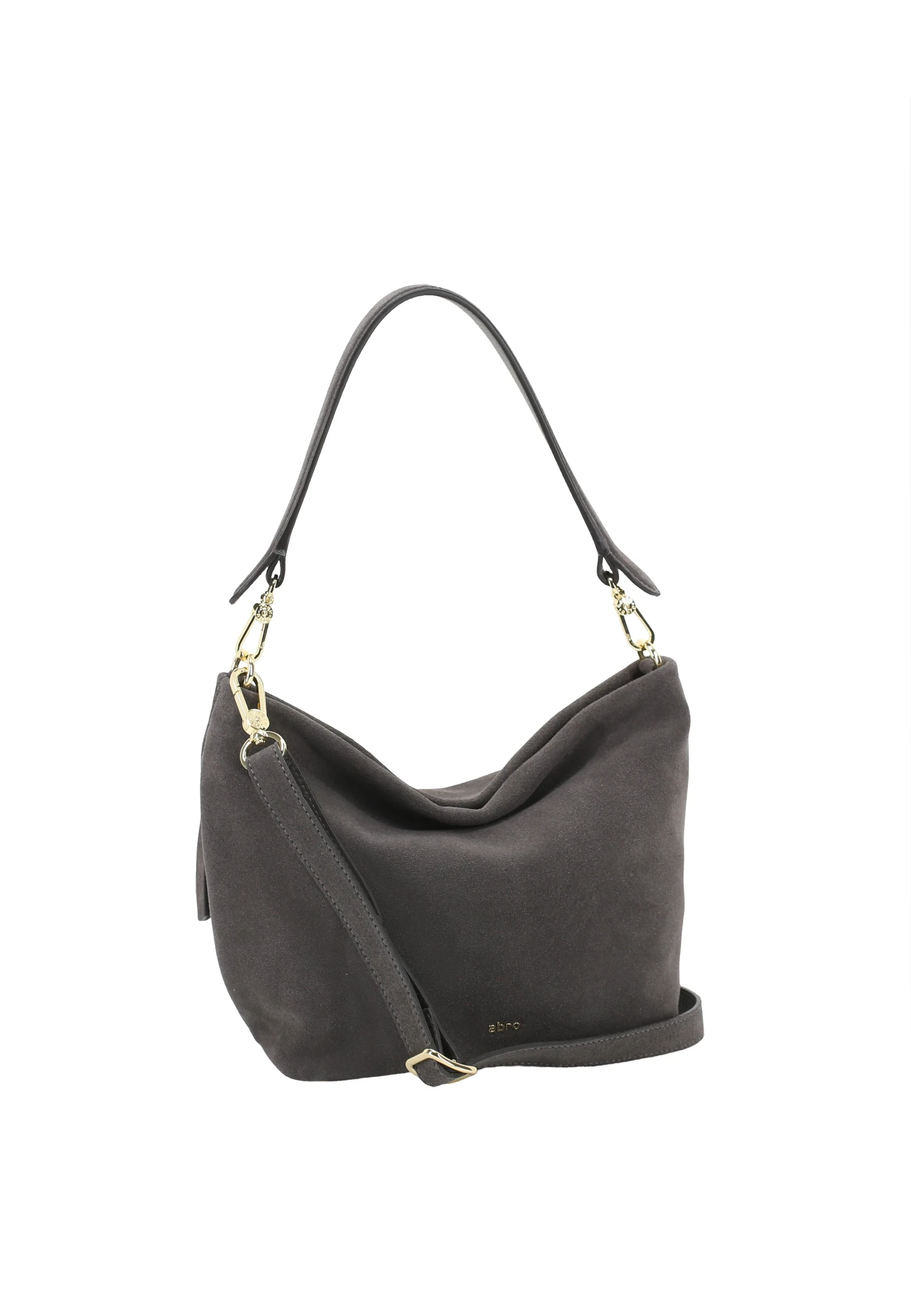 Hobo EBONY SMALL Leather Suede Standard