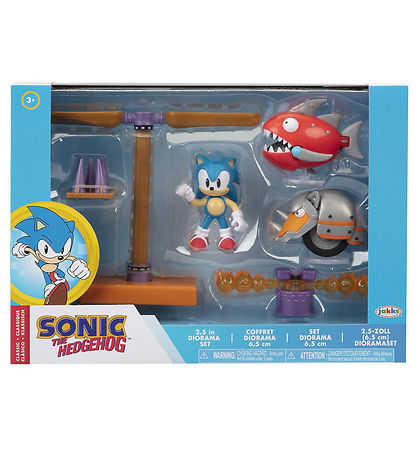 Sonic Spielset - Diorama-Set - Flying Battery Zone - 6 Teile