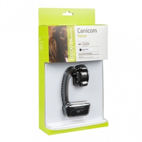 Colar de voz CANICOM, cor adicional: Preto