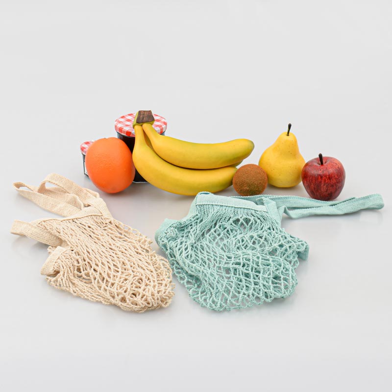 Filet à provisions extensible en coton