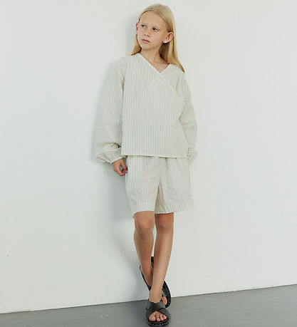 Sofie Schnoor Shorts - Zahrasy - Antique White m. Streifen