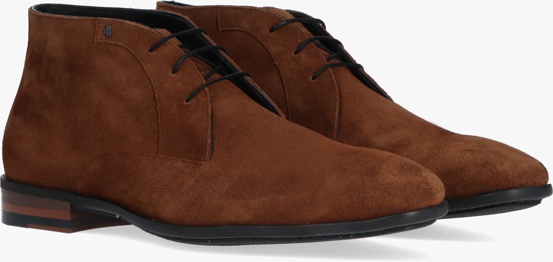 VAN BOMMEL cognac van bommel veterschoenen sbm-50022
