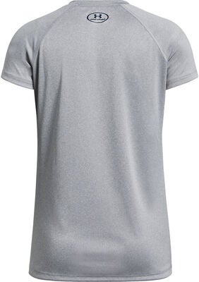 Under Armour Big Logo Tee Solid SS Treningsgenser, Steel