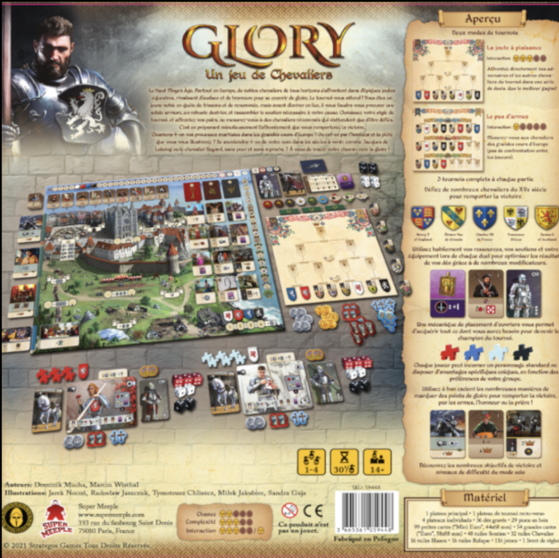 Glory - Un jeu de Chevaliers