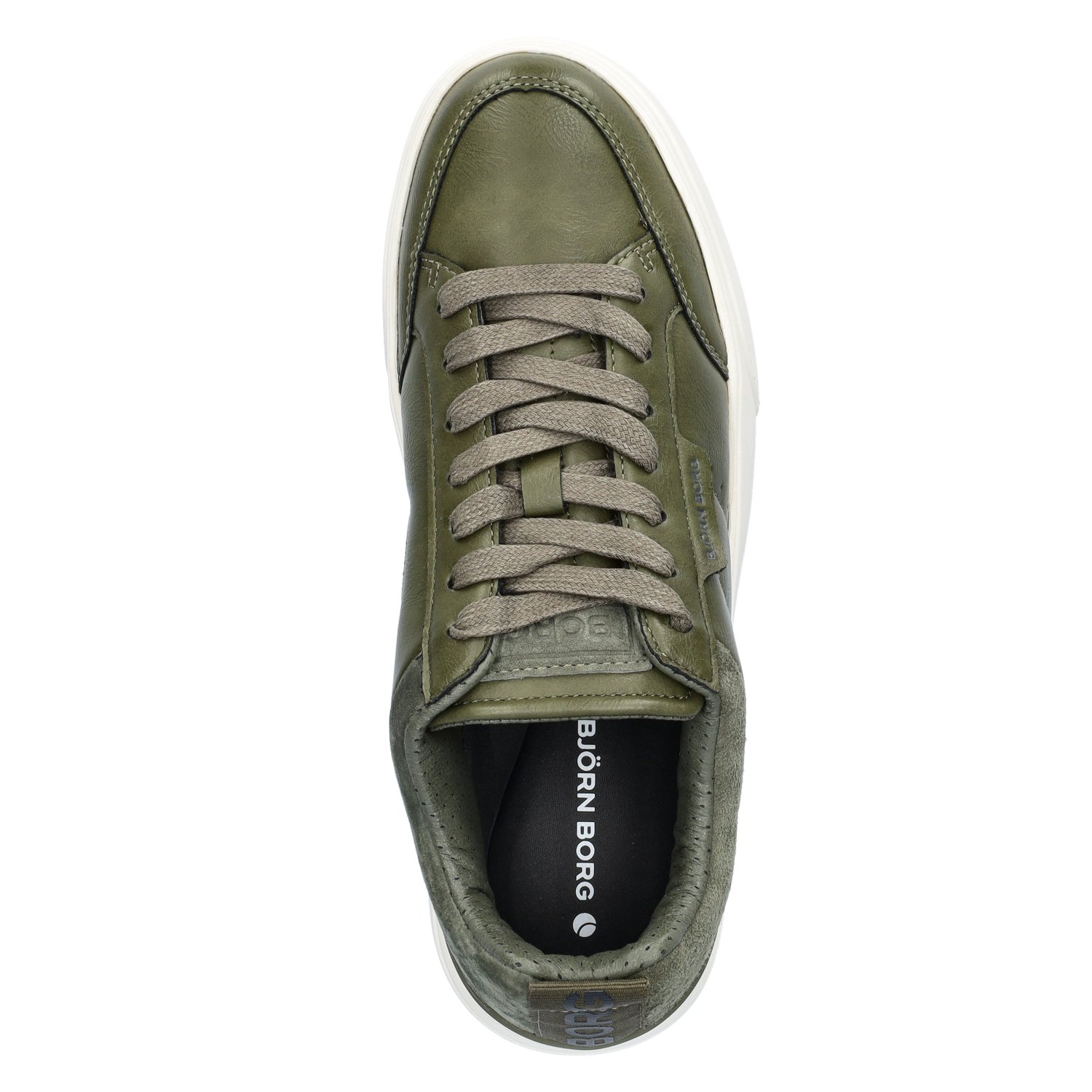 Bjorn Borg T1930 Tennis Mid heren sneaker Bjorn Borg Groen