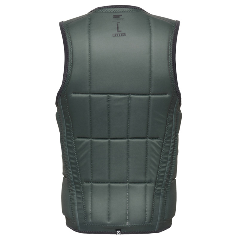 GILET IMPACT MYSTIC ANARCHY FRONTZIP GRIS