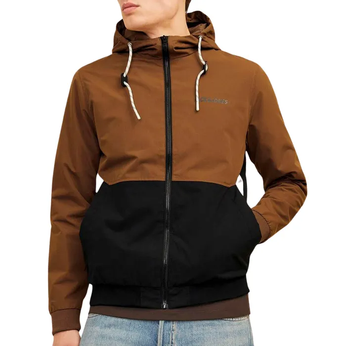 Jack & Jones Rush Blocking Hood Bomber Jack Heren