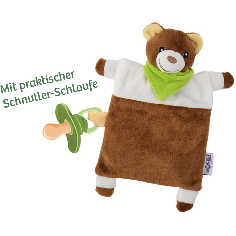 welliebellies® Schmusetuch Bär