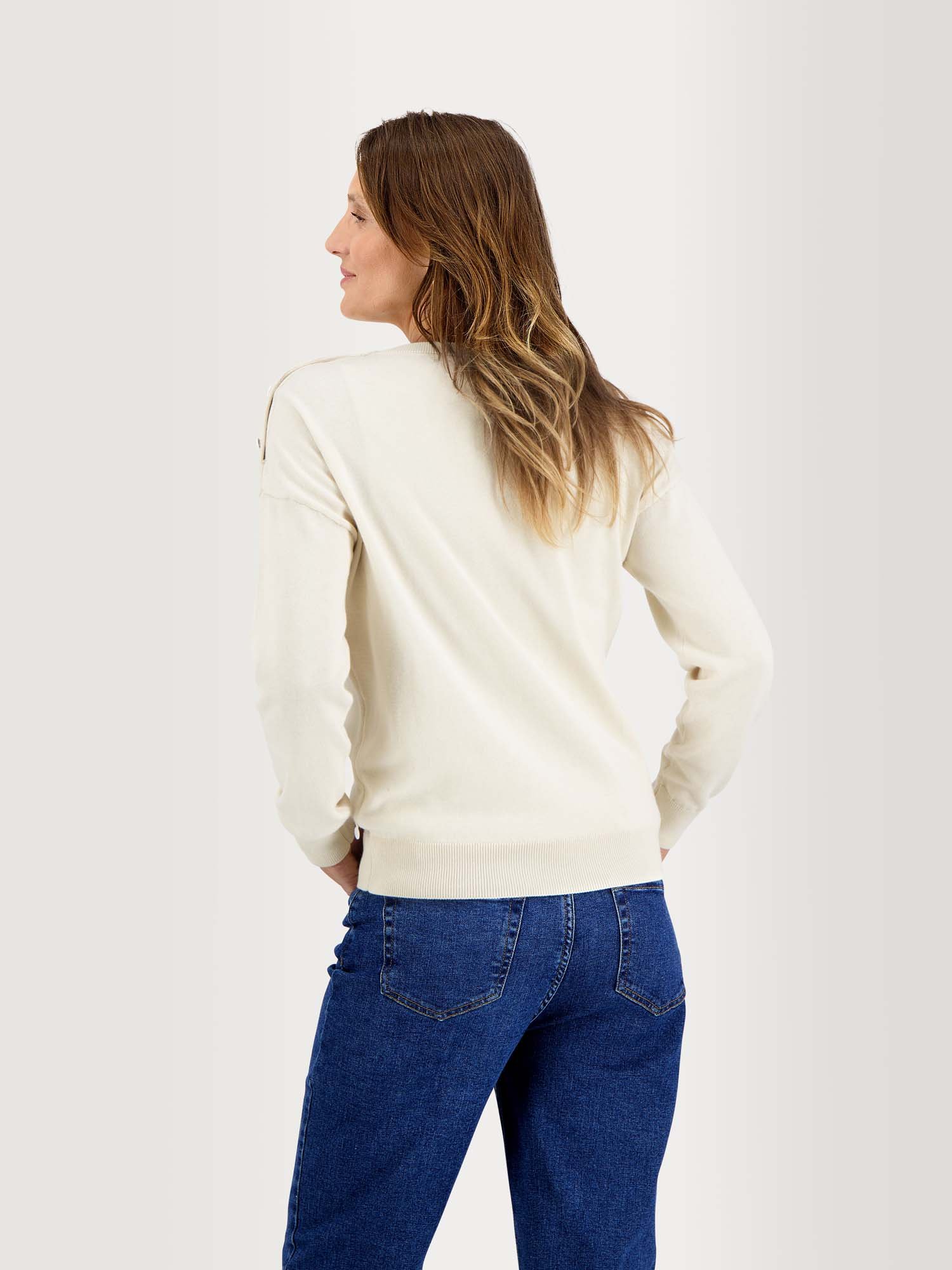 Pull Femme Coton Biologique Beige