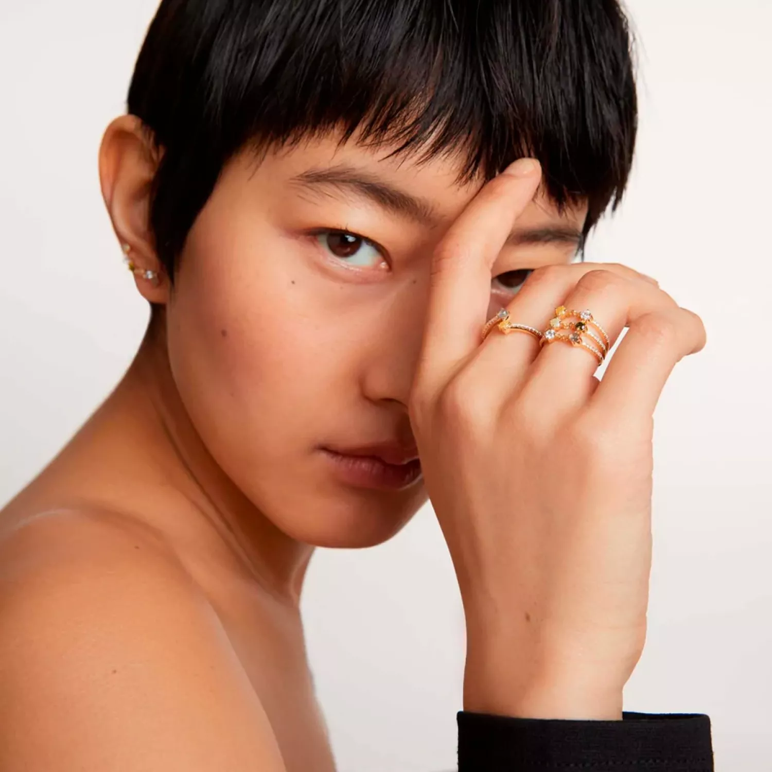 PDPAOLA Villa Ring 18 kt. Forgyldt Sølv AN01-647