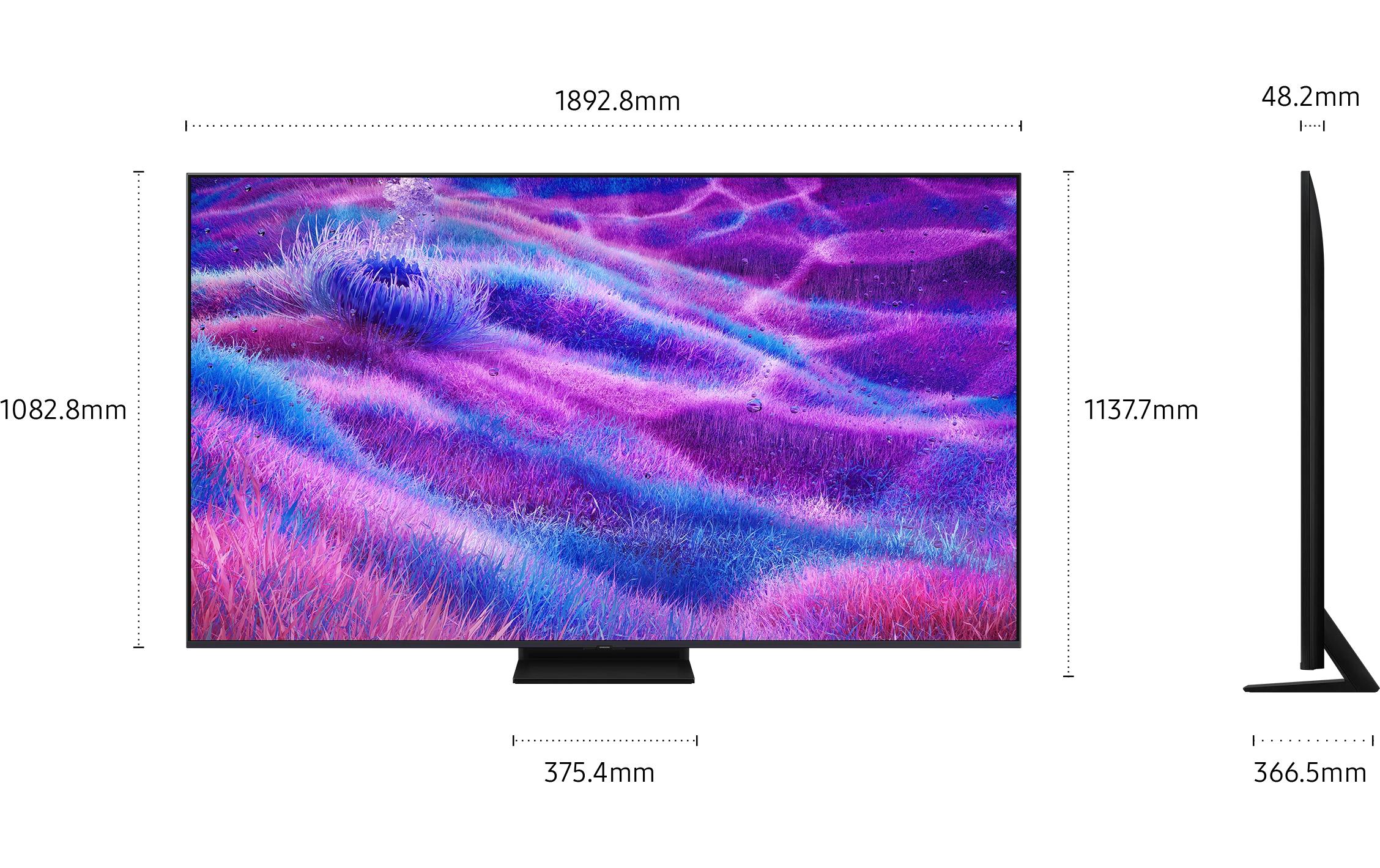 TV QE85QN80F 85'' QN80F Neo QLED 4K Mini LED AI TV, 2025<br>120 Hz, 4K (3.840 x 2.160), NQ4 AI Gen2 Processor, 30W 4CH