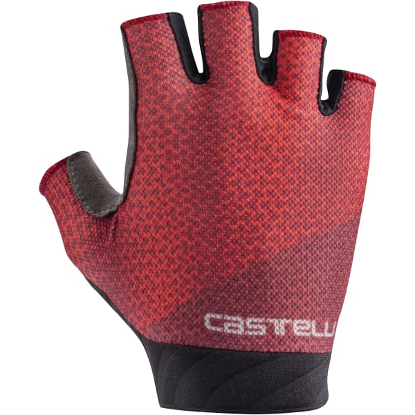 Gant vélo route CASTELLI GANTS ROUBAIX GEL ROUGE