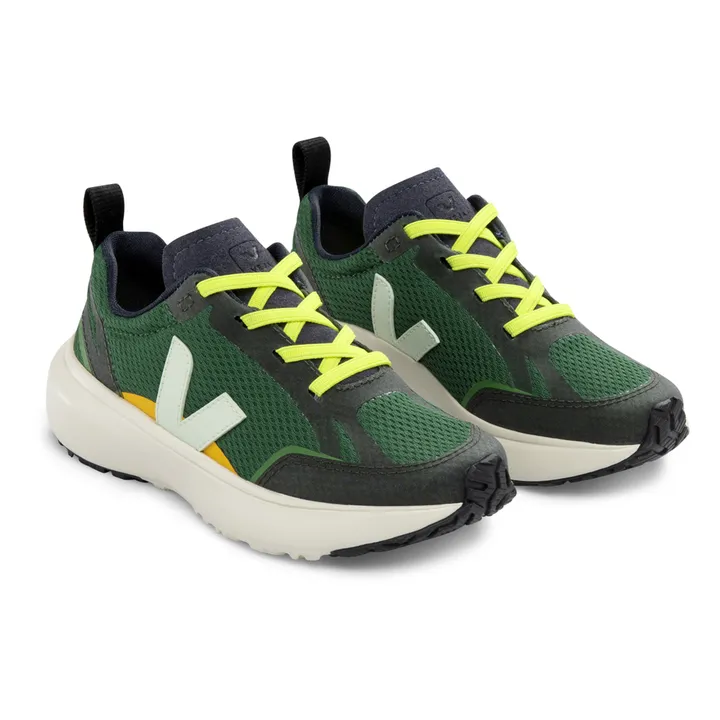Veja Baskets Lacets Elastiqués Canary | Vert
