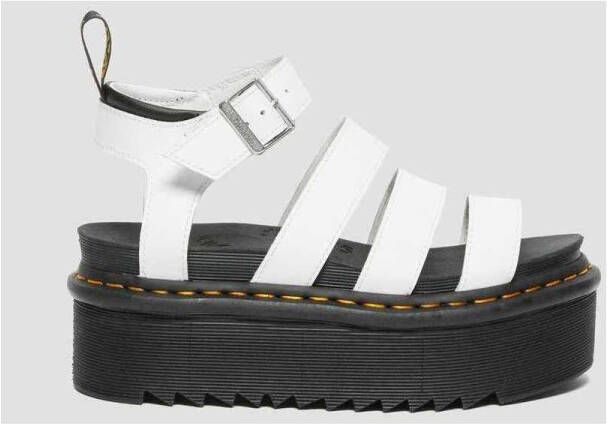 Dr Martens Blaire Softy T Multi Strap Platform Sandals Dr. Martens Wit Dames