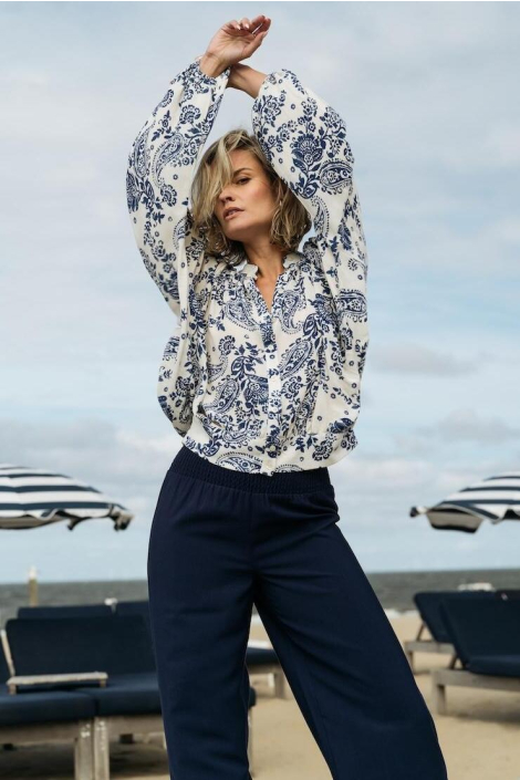 Maicazz ecru dames blouse