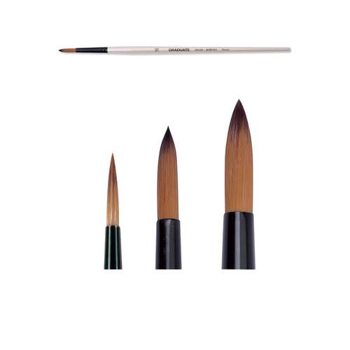 DALER-ROWNEY Graduate Synthetikpinsel, rund