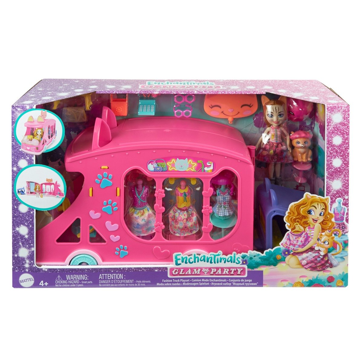 Chat-mion de mode Enchantimals