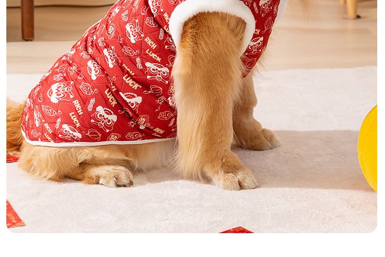2 nachten - Chinees Nieuwjaar Print Pet Top