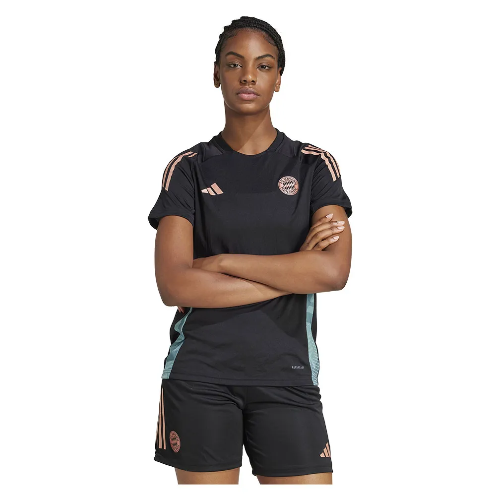adidas FC Bayern 24/25 Tiro Training Damen T-Shirt mit kurzen Ärmeln