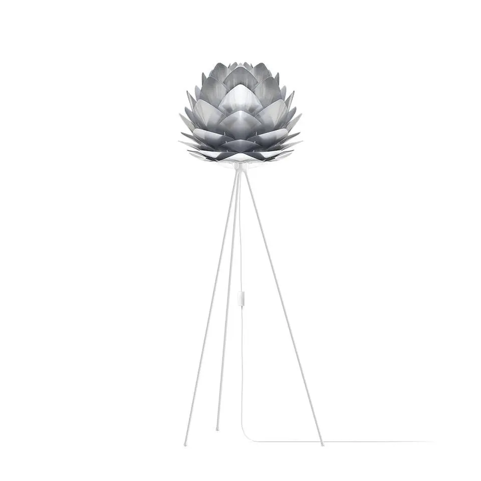 Umage Silvia Medium lampenkap brushed steel - Ø 50 cm