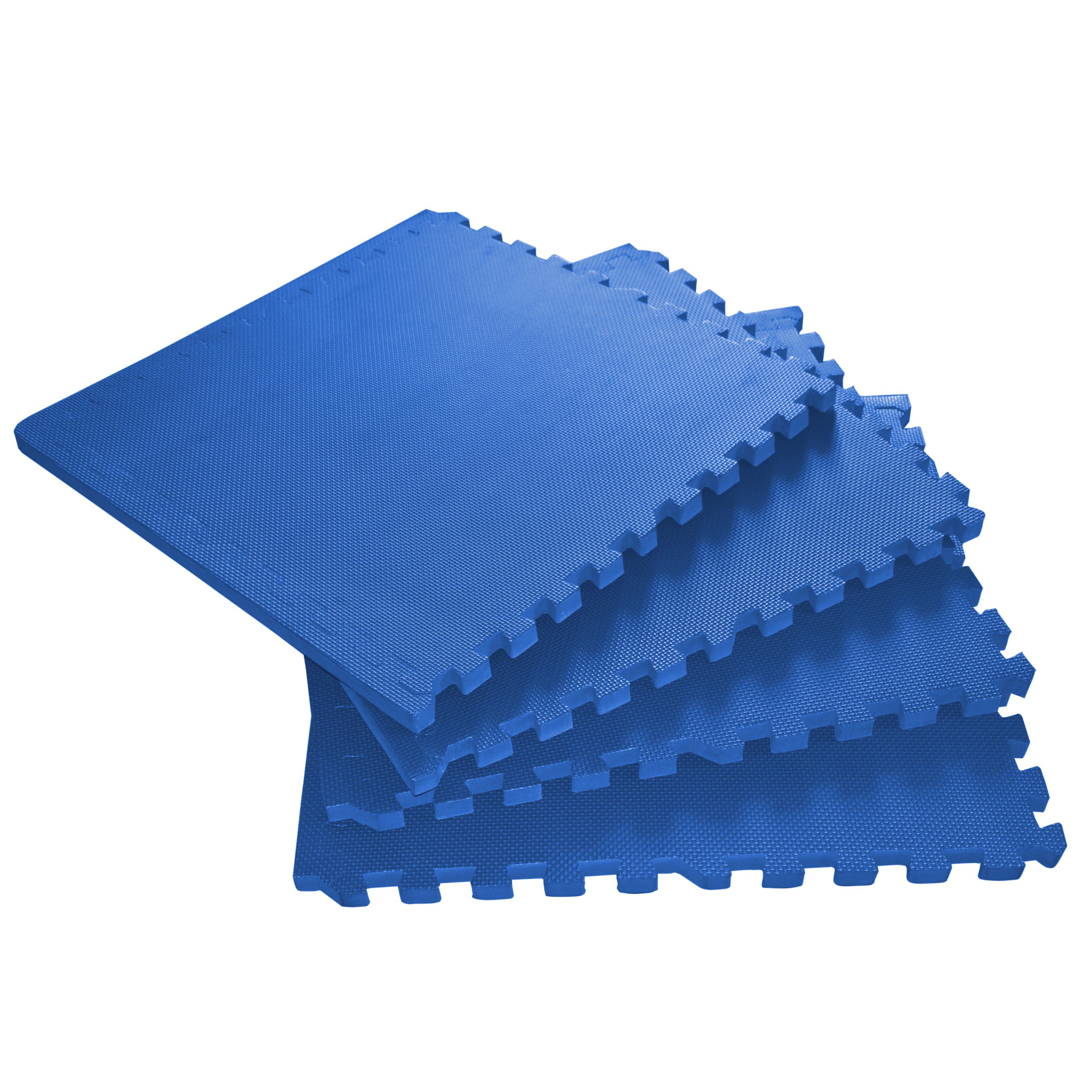 Bodenschutzmatte 4er Set blau